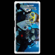 Coque Personnalisée Sony Xpéria Z5 Couple de plongeurs