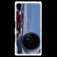 Coque Personnalisée Sony Xpéria Z5 Voiture de luxe devant jet privé 2