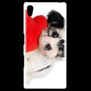 Coque Personnalisée Sony Xpéria Z5 chiot calin
