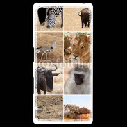 Coque Personnalisée Sony Xpéria Z5 Les animaux de la savane