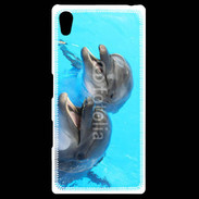 Coque Personnalisée Sony Xpéria Z5 Duo de dauphins
