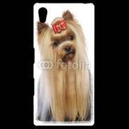 Coque Personnalisée Sony Xpéria Z5 Yorkie de face