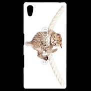 Coque Personnalisée Sony Xpéria Z5 Chaton sur une corde