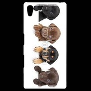 Coque Personnalisée Sony Xpéria Z5 Alignement de petits chiens