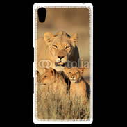 Coque Personnalisée Sony Xpéria Z5 Lionne et ses petits