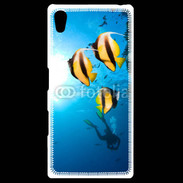 Coque Personnalisée Sony Xpéria Z5 Poisson jaune et noir