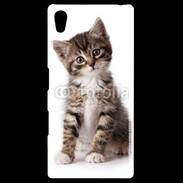 Coque Personnalisée Sony Xpéria Z5 Chaton gris 3