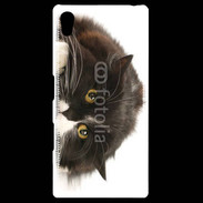 Coque Personnalisée Sony Xpéria Z5 Chat noir et blanc