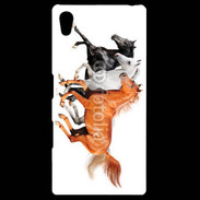 Coque Personnalisée Sony Xpéria Z5 Trio de chevaux