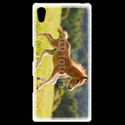 Coque Personnalisée Sony Xpéria Z5 Poulain dans un champs