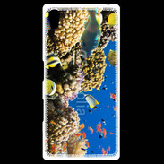 Coque Personnalisée Sony Xpéria Z5 Poisson et coraux de toutes les couleurs