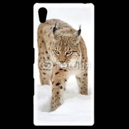 Coque Personnalisée Sony Xpéria Z5 Lynx des neiges