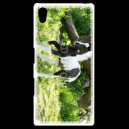 Coque Personnalisée Sony Xpéria Z5 Poulain noir et blanc