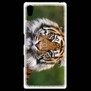 Coque Personnalisée Sony Xpéria Z5 Portrait de tigre 10