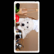 Coque Personnalisée Sony Xpéria Z5 Chiot chef cuisinier