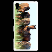 Coque Personnalisée Sony Xpéria Z5 Groupe de chevaux