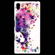 Coque Personnalisée Sony Xpéria Z5 Cheveux de papillons