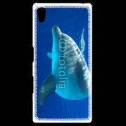 Coque Personnalisée Sony Xpéria Z5 Portrait de dauphin 5
