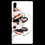 Coque Personnalisée Sony Xpéria Z5 Chien et musique