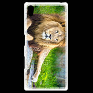 Coque Personnalisée Sony Xpéria Z5 Lion Roi des animaux