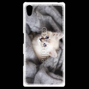 Coque Personnalisée Sony Xpéria Z5 Chaton aux yeux bleus 10