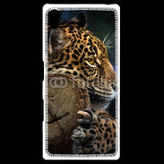 Coque Personnalisée Sony Xpéria Z5 Portrait d'un jaguar