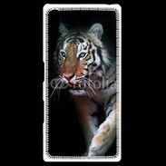 Coque Personnalisée Sony Xpéria Z5 Portrait d'un tigre 25