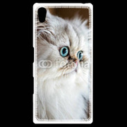 Coque Personnalisée Sony Xpéria Z5 Magnifique chat persan aux yeux bleus