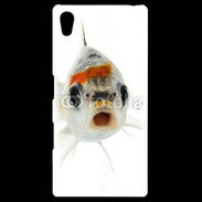 Coque Personnalisée Sony Xpéria Z5 Poisson Silver Koi de face