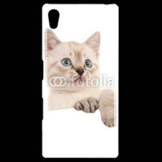 Coque Personnalisée Sony Xpéria Z5 Petit chaton en portrait