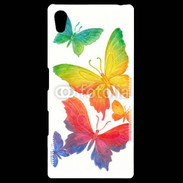 Coque Personnalisée Sony Xpéria Z5 Illustration de papillons en couleur