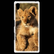 Coque Personnalisée Sony Xpéria Z5 Portrait de lionceau 100