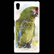 Coque Personnalisée Sony Xpéria Z5 Perroquet en aquarelle