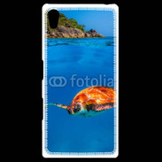 Coque Personnalisée Sony Xpéria Z5 Tortue en mer 100