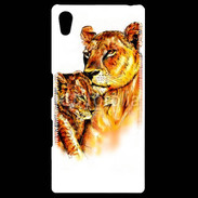 Coque Personnalisée Sony Xpéria Z5 Illustration de félins