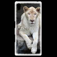 Coque Personnalisée Sony Xpéria Z5 Lionne albinos 100