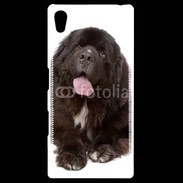 Coque Personnalisée Sony Xpéria Z5 Chiot Terre neuve 500