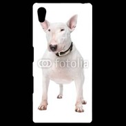 Coque Personnalisée Sony Xpéria Z5 Bull Terrier blanc 600