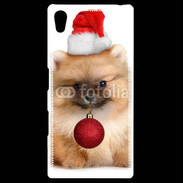 Coque Personnalisée Sony Xpéria Z5 Chiot de noël 810