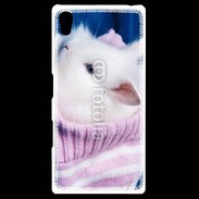 Coque Personnalisée Sony Xpéria Z5 Lapin et bonnet 500