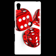 Coque Personnalisée Sony Xpéria Z5 Jeu de dés rouges