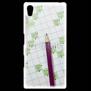 Coque Personnalisée Sony Xpéria Z5 Mots fléchés 1