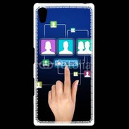 Coque Personnalisée Sony Xpéria Z5 Réseau social
