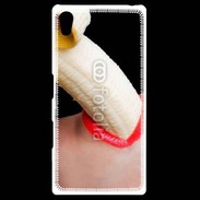 Coque Personnalisée Sony Xpéria Z5 Manger une banane