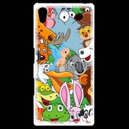 Coque Personnalisée Sony Xpéria Z5 Animaux cartoon