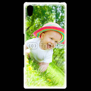 Coque Personnalisée Sony Xpéria Z5 Sourire de bébé en plein air