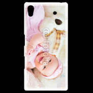 Coque Personnalisée Sony Xpéria Z5 Sourire de bébé en rose
