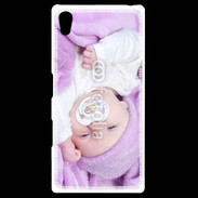Coque Personnalisée Sony Xpéria Z5 Amour de bébé en violet
