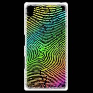 Coque Personnalisée Sony Xpéria Z5 Empreintes digitales de couleur