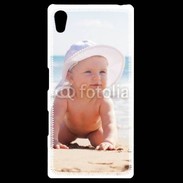 Coque Personnalisée Sony Xpéria Z5 Bébé à la plage